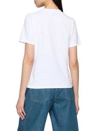 Back View - Click To Enlarge - BARRIE - Logo Knit T-Shirt