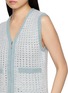  - BARRIE - Zip Up Crochet Vest