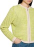  - BARRIE - Zip Up Crochet Cardigan