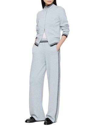 Figure View - Click To Enlarge - BARRIE - Cricket Club Cashmere Cardigan