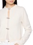  - BARRIE - Strass Button Cashmere Cardigan