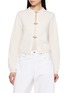 BARRIE Strass Button Cashmere Cardigan