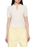 Main View - Click To Enlarge - BARRIE - Strass Embellished Knit Top