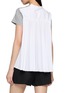 Back View - Click To Enlarge - SACAI - Hybrid Pleated Back T-Shirt