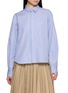 SACAI Striped Poplin Shirt