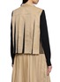 Back View - Click To Enlarge - SACAI - Hybrid Gabardine Knit Cardigan