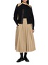 Figure View - Click To Enlarge - SACAI - Hybrid Gabardine Knit Cardigan