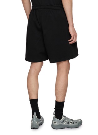Back View - Click To Enlarge - BALENCIAGA - Classic Logo Print Shorts