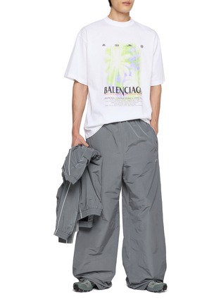 Figure View - Click To Enlarge - BALENCIAGA - Graphic Crewneck T-shirt