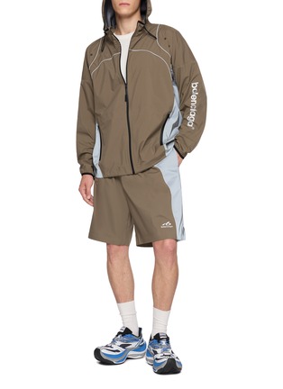 Figure View - Click To Enlarge - BALENCIAGA - Athletic Zip Up Jacket