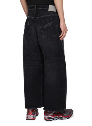 Back View - Click To Enlarge - BALENCIAGA - Barrel-leg Jeans