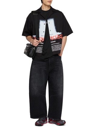 Figure View - Click To Enlarge - BALENCIAGA - Barrel-leg Jeans