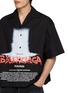  - BALENCIAGA - Graphic Print Bowling Shirt