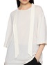  - ANN DEMEULEMEESTER - Agneta Detachable Collar Cotton T-Shirt