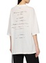 Back View - Click To Enlarge - ANN DEMEULEMEESTER - Agneta Detachable Collar Cotton T-Shirt