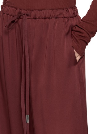  - ANN DEMEULEMEESTER - Nevi Drawstring Wide Leg Lounge Pants