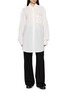 ANN DEMEULEMEESTER Elisabeth Dropped Shoulder Cotton Long Shirt