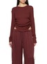 Main View - Click To Enlarge - ANN DEMEULEMEESTER - Dot Long Sleeve Ruched Top