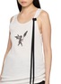  - ANN DEMEULEMEESTER - Seva Faun Print Ribbon Detail Tank Top