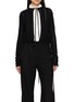 Main View - Click To Enlarge - ANN DEMEULEMEESTER - Jacklin Drawstring Cropped Knit Cardigan