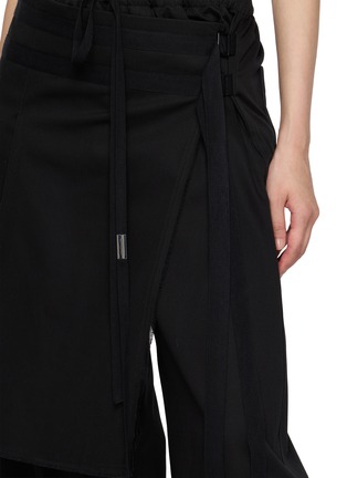  - ANN DEMEULEMEESTER - Marke Layered Apron Cotton Lounge Pants