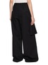 Back View - Click To Enlarge - ANN DEMEULEMEESTER - Marke Layered Apron Cotton Lounge Pants