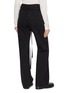 Back View - Click To Enlarge - ANN DEMEULEMEESTER - Genoveva Flared Leg Cotton Pants