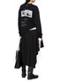 Figure View - Click To Enlarge - ANN DEMEULEMEESTER - Nikita Long Sleeve Cotton T-Shirt