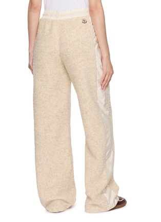 Back View - Click To Enlarge - MONCLER - Drawstring Bouclé Sweatpants