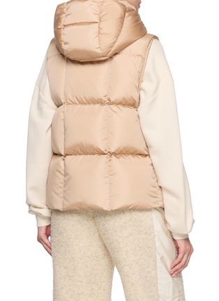 Back View - Click To Enlarge - MONCLER - Macareux Hooded Puffer Gilet