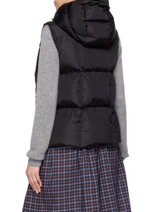 Back View - Click To Enlarge - MONCLER - Macareux Hooded Puffer Gilet
