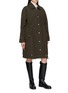 Detail View - Click To Enlarge - MONCLER - Hooded Long Parka Coat