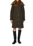 MONCLER Hooded Long Parka Coat