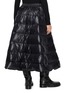 Back View - Click To Enlarge - MONCLER - A-Line Puffer Skirt