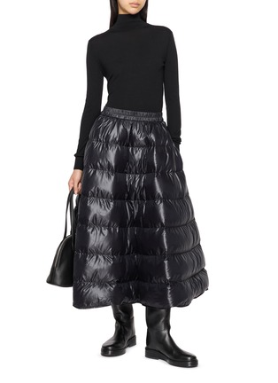 Figure View - Click To Enlarge - MONCLER - A-Line Puffer Skirt