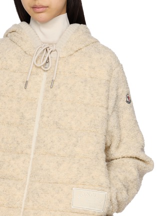  - MONCLER - Hooded Zip Up Cardigan