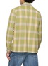 Back View - Click To Enlarge - JW ANDERSON - Long Sleeve Embroidered Collar Chequered Shirt