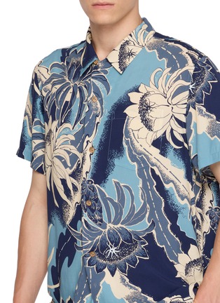  - JW ANDERSON - Abstract Floral Print Camp Collar Shirt