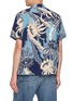 Back View - Click To Enlarge - JW ANDERSON - Abstract Floral Print Camp Collar Shirt