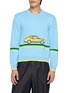 JW ANDERSON Car Graphic Knit Sweater