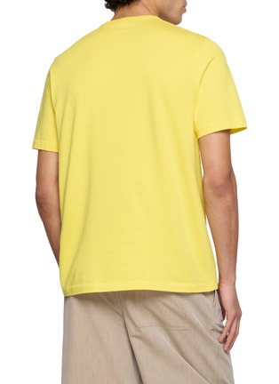 Back View - Click To Enlarge - JW ANDERSON - Gardener Graphic Cotton Jersey T-Shirt