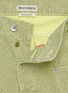  - JW ANDERSON - Pixel Print Twisted Workwear Light Wash Jeans