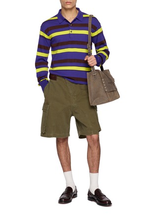 Figure View - Click To Enlarge - JW ANDERSON - Rugby Knit Polo Shirt