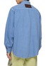 Back View - Click To Enlarge - JW ANDERSON - Oversized Anchor Stitch Shirt