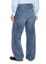Back View - Click To Enlarge - JW ANDERSON - Twisted Workwear Cotton Denim Jeans