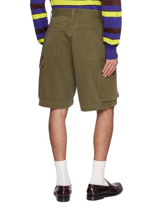 Back View - Click To Enlarge - JW ANDERSON - Twisted Patch Pocket Shorts