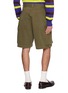 Back View - Click To Enlarge - JW ANDERSON - Twisted Patch Pocket Shorts