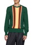 JW ANDERSON Cheveron Knit Sweater