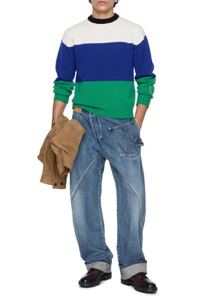 Figure View - Click To Enlarge - JW ANDERSON - Striped Knit Jumper