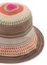 Detail View - Click To Enlarge - GREVI - Stripe Bucket Hat